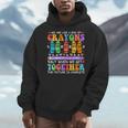 Teacher We Are Like A Box Of Crayons Back To School Men Women Kids Men Hoodie, funny design Teacher We Are Like A Box Of Crayons Back To School Men Women Kids Men Hoodie, funny design