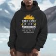 Being a Teacher Is Easy Everything Is On Fire T-Shirt For Men Women Kids Men Hoodie, funny design