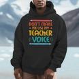 Teacher Voice Teacherlife Primary School Teacher Men Hoodie, funny design Teacher Voice Teacherlife Primary School Teacher Men Hoodie, funny design