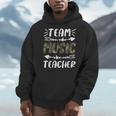 Team Music Teacher Camo Teacher Student Back To School Men Hoodie, funny design Team Music Teacher Camo Teacher Student Back To School Men Hoodie, funny design