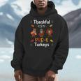 Thankful For My Prek Turkeys In Masks Thanksgiving Teacher For Men Women Men Hoodie, funny design