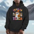 Trick Or Teach Cute Ghost Coffee Pumpkins Halloween Teacher Men Hoodie, funny design Trick Or Teach Cute Ghost Coffee Pumpkins Halloween Teacher Men Hoodie, funny design