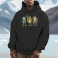 Trio Cute Frogs Welcome Back To School Teachers Girls Boys Men Hoodie, funny design