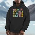 Twinning With My Teacher Bestie Twin Day Matching Teachers For Men Women Girls Kids Men Hoodie, funny design