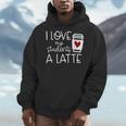 Valentines Day Teacher Tee I Love My Students A Latte Men Hoodie, funny design
