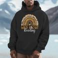 Wild About Reading Teacher Back To School Leopard Rainbow Men Hoodie, funny design
