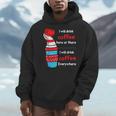 I Will Drink Coffee Here Or There Teacher Teaching Men Hoodie, funny design I Will Drink Coffee Here Or There Teacher Teaching Men Hoodie, funny design