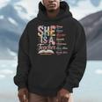 Women Bible Verse Christian Teacher God Says Back To School Men Hoodie, funny design Women Bible Verse Christian Teacher God Says Back To School Men Hoodie, funny design