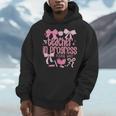 Women Teacher In Progress Coquette Pink Bow Future Teacher Men Hoodie, Future Teacher Gifts, funny design