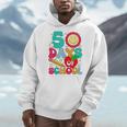 50 Days Of School Teacher Happy 50th Day Of School Kids Men Hoodie, funny design