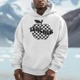 Back To School Checkered Apple Teacher Checkerboard Teacher For Men Women Girls Kids Men Hoodie, funny design