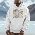 Hello Second Grade Team 2nd Grade Back To School Teacher Kid Men Hoodie, 2nd Grade Teacher Gifts, funny design