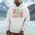 It's Beautiful Day For Learning Retro Teacher Students Women Men Hoodie, funny design