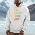 It's A Good Day To Make Music Music Lover Teacher Men Hoodie, funny design It's A Good Day To Make Music Music Lover Teacher Men Hoodie, funny design