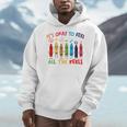 Its Okay To Feel All The Feels Mood Color Crayons Teacher Men Hoodie, funny design Its Okay To Feel All The Feels Mood Color Crayons Teacher Men Hoodie, funny design