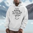 I Love Explaining The Same Thing Teacher Lie Party Men Hoodie, funny design