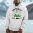 Mad Scientist Science Teacher Halloween Costume Teen Girls Men Hoodie, Science Teacher Gifts, funny design