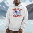 Pre-K Is Bananas Teacher Back To School Chaos Coordinator Men Hoodie, funny design Pre-K Is Bananas Teacher Back To School Chaos Coordinator Men Hoodie, funny design
