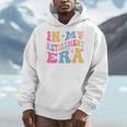 Retro Groovy Retirement Era Retired Teacher Men Hoodie, Groovy Teacher Gifts, funny design