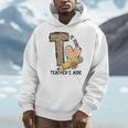 T Is For Teacher’s Aide Back To First Day Of School Leopard Men Women Girls Kids Men Hoodie, funny design