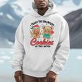 Teacher Of Smart Cookies Cute Gingerbread Teacher Christmas Men Hoodie, funny design
