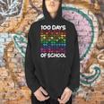 100 Days Of School Heart Love Teacher Or Student 100th Day Men Hoodie, gift for family, gift for coworker