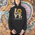 4th Grade Teacher Love Autumn Fall Sunflower Appreciation Men Hoodie, 4th Grade Teacher Hoodies, gift for family, gift for coworker