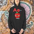 A Is For Apple Pre-K Kindergarten Teacher Student Men Hoodie, gift for family, gift for coworker