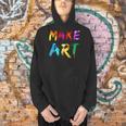 Make Art Painter Artist Teacher Artsy Men Women Kids Men Hoodie, gift for family, gift for coworker Make Art Painter Artist Teacher Artsy Men Women Kids Men Hoodie, gift for family, gift for coworker