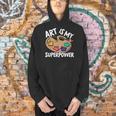 Art Is My Superpower Art Teacher Artist Painter Painting Men Hoodie, gift for family, gift for coworker