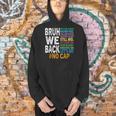 Bruh We Back Bruh No Cap We'Re Back Teacher Student Men Hoodie, gift for family, gift for coworker