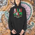 All Calm Said No Teacher Teacher Christmas Lights Men Hoodie, gift for family, gift for coworker