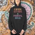 Capital Letters And Periods Bruh Bruh Teacher Women Men Hoodie, gift for family, gift for coworker