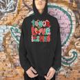 Christmas Coquette Bow Teacher Teach Love Inspire Men Hoodie, gift for family, gift for coworker Christmas Coquette Bow Teacher Teach Love Inspire Men Hoodie, gift for family, gift for coworker