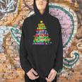 Christmas Tree Made Of Crayons School Teacher Life Student Men Hoodie, gift for family, gift for coworker Christmas Tree Made Of Crayons School Teacher Life Student Men Hoodie, gift for family, gift for coworker