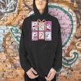Coquette Bow Spooky Teacher Ghost Halloween Trick Or Teach Men Hoodie, gift for family, gift for coworker