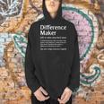 Difference Maker Definition Vintage Teachers Mom Boss Women Men Hoodie, gift for family, gift for coworker Difference Maker Definition Vintage Teachers Mom Boss Women Men Hoodie, gift for family, gift for coworker