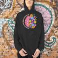 Dyslexia Different Perspective Reading Brain Floral Teacher Men Hoodie, gift for family, gift for coworker