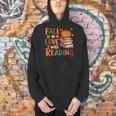 Fall In Love With Reading Autumn Thanksgiving Shirt Teacher Men Hoodie, gift for family, gift for coworker Fall In Love With Reading Autumn Thanksgiving Shirt Teacher Men Hoodie, gift for family, gift for coworker