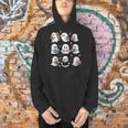 Ghosts With Books Library Halloween Men Women Kids Teacher Men Hoodie, gift for family, gift for coworker