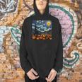 Halloween Pumpkin Starry Night Van Gogh Art Teacher Men Hoodie, gift for family, gift for coworker
