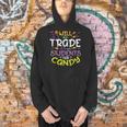 Halloween Teacher Will Trade Students For Candy Women Men Men Hoodie, gift for family, gift for coworker Halloween Teacher Will Trade Students For Candy Women Men Men Hoodie, gift for family, gift for coworker