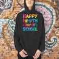Happy 100th Day Of School Teacher Student 100 Days Tie Dye Men Women Kids Men Hoodie, gift for family, gift for coworker Happy 100th Day Of School Teacher Student 100 Days Tie Dye Men Women Kids Men Hoodie, gift for family, gift for coworker
