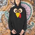 Hilarious Turkey Halloween Thanksgiving Teacher Nurse Men Hoodie, gift for family, gift for coworker