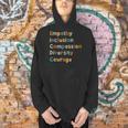 Inclusive Teacher Diversity Inclusion Empathy Teacher Team Men Hoodie, gift for family, gift for coworker Inclusive Teacher Diversity Inclusion Empathy Teacher Team Men Hoodie, gift for family, gift for coworker