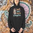 Just One More Chapter Book Reading Floral Teacher Book Lover Men Hoodie, gift for family, gift for coworker Just One More Chapter Book Reading Floral Teacher Book Lover Men Hoodie, gift for family, gift for coworker
