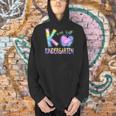 K Is For Kindergarten Teacher Tie Dye Back To School Kinder Men Hoodie, gift for family, gift for coworker