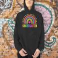 Kindergarten Rainbow Girls Boys Teacher Team Kinder Squad Men Hoodie, gift for family, gift for coworker Kindergarten Rainbow Girls Boys Teacher Team Kinder Squad Men Hoodie, gift for family, gift for coworker