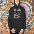 Little MISS SMARTY PANTS School Grad Teacher Last Day Men Hoodie, gift for family, gift for coworker Little MISS SMARTY PANTS School Grad Teacher Last Day Men Hoodie, gift for family, gift for coworker