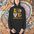 LOVE Pre-K Pumpkin Teacher Student Halloween Costume Men Hoodie, gift for family, gift for coworker